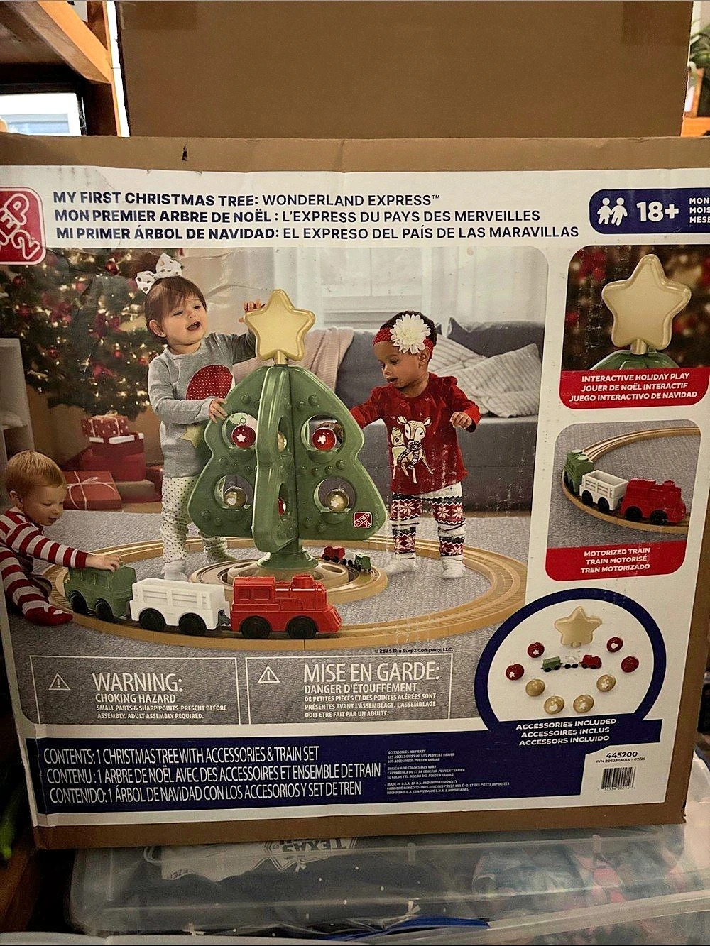 Step 2 My First Christmas Tree: Wonderland Express Christmas Tree Train